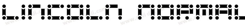 Lincoln Normal字体转换